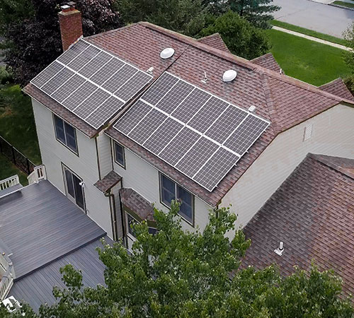 Roof Top Solar System Installed New Jersey